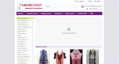 Desktop Screenshot of hkscarf.com