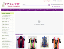 Tablet Screenshot of hkscarf.com